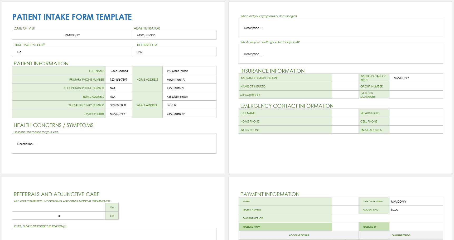 Printable Business Forms