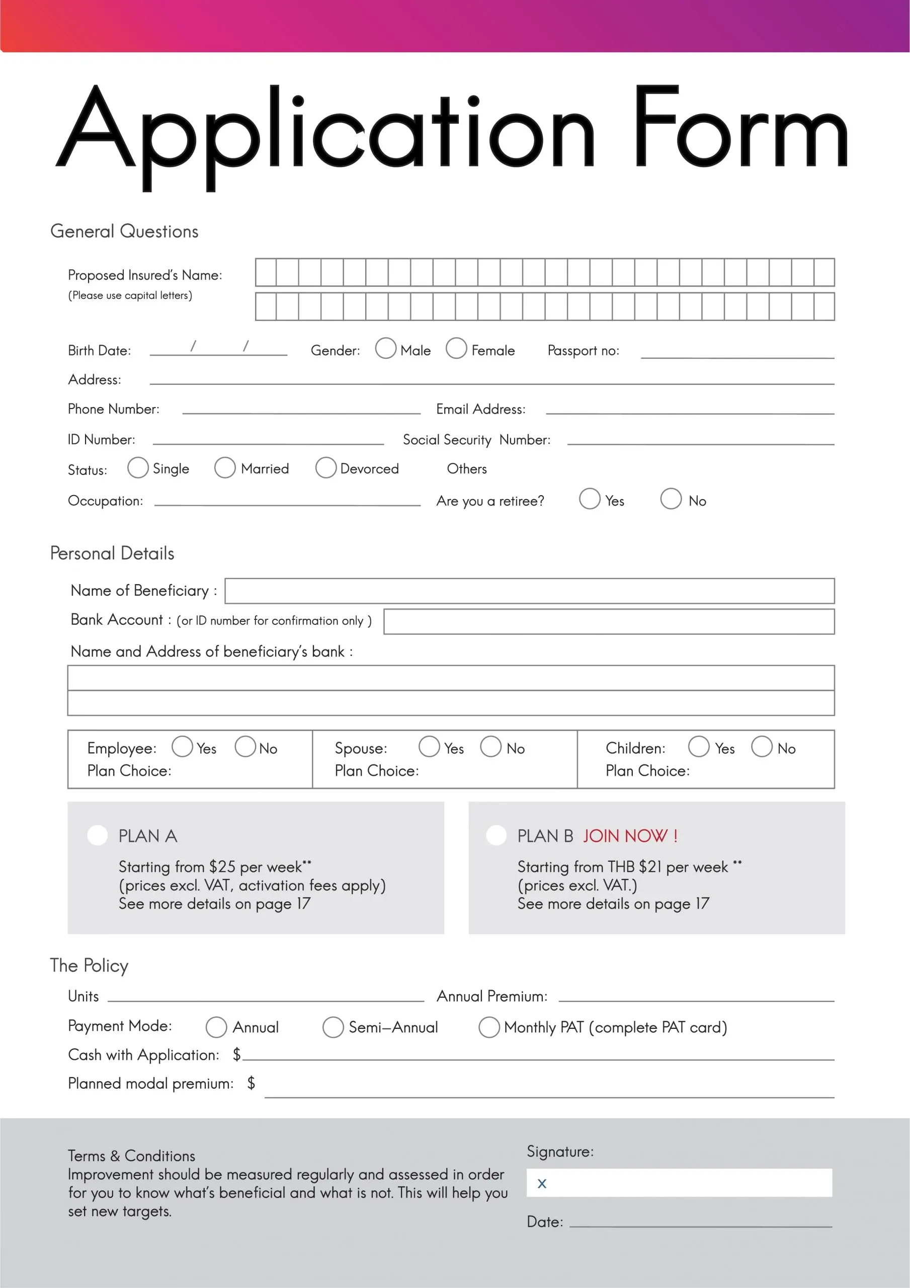 Free Employment Job Application Forms For 2025 UPDF