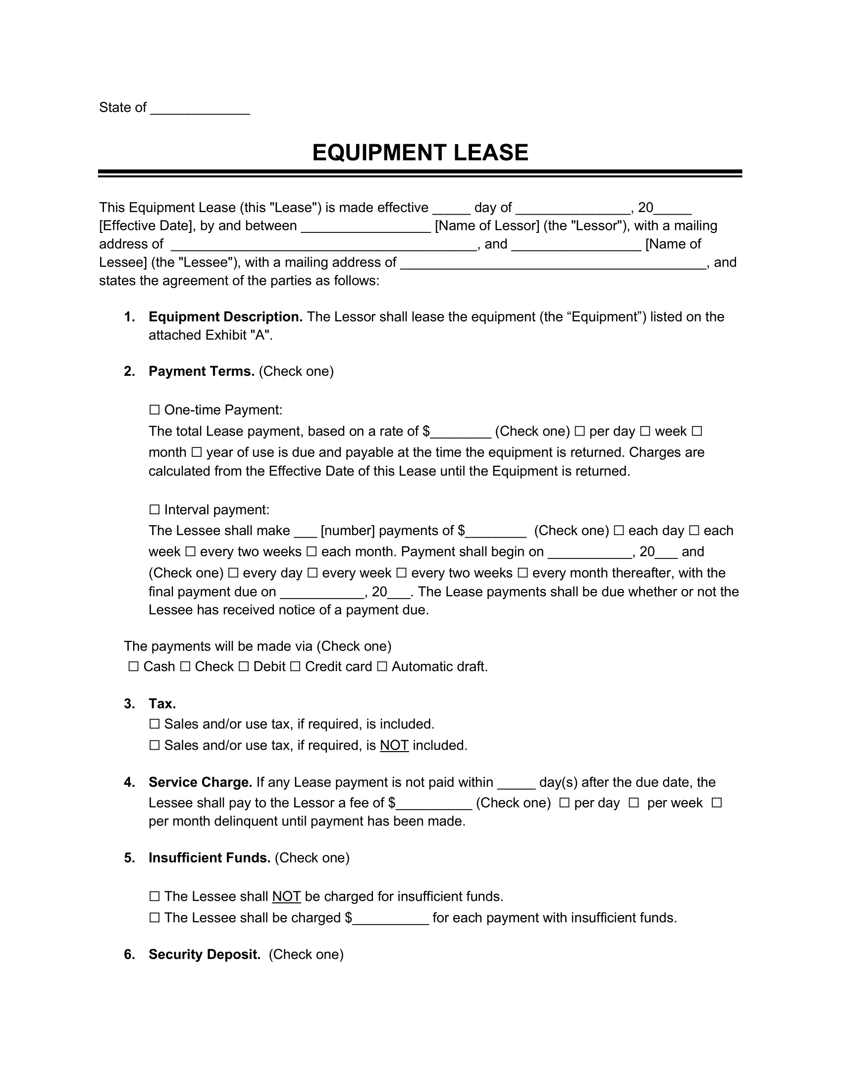 Printable Semi Trailer Lease Agreement Form Printable Semi Trailer Lease Agreement Form