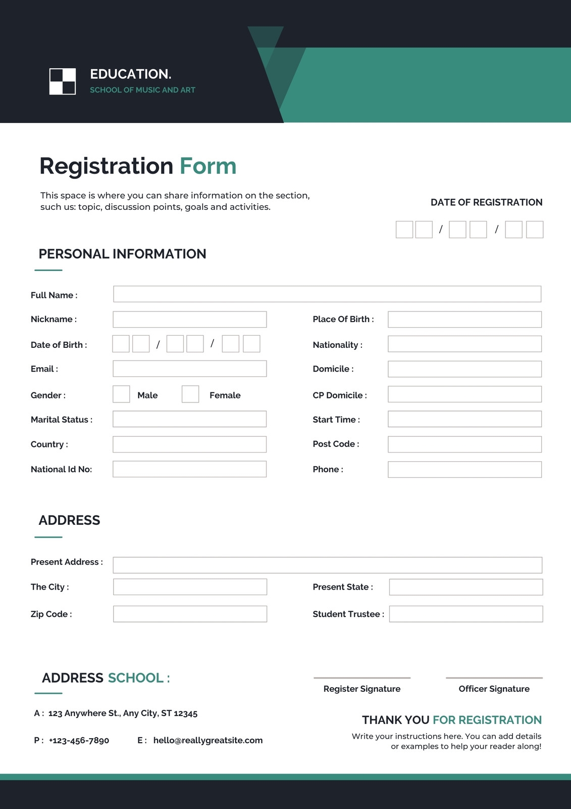 Free Form Document Templates To Customize And Print Canva Free Form Document Templates To Customize And Print Canva