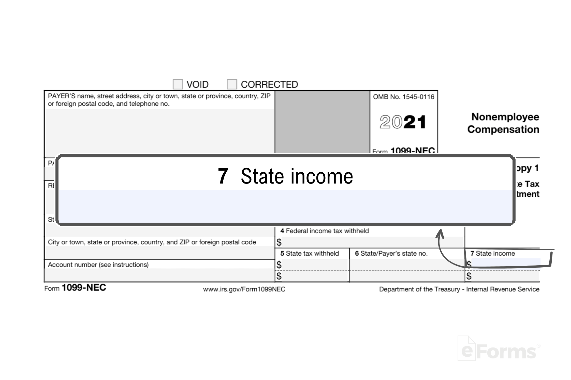 Free IRS 1099 NEC Form 2021 2025 PDF EForms Free IRS 1099 NEC Form 2021 2025 PDF EForms
