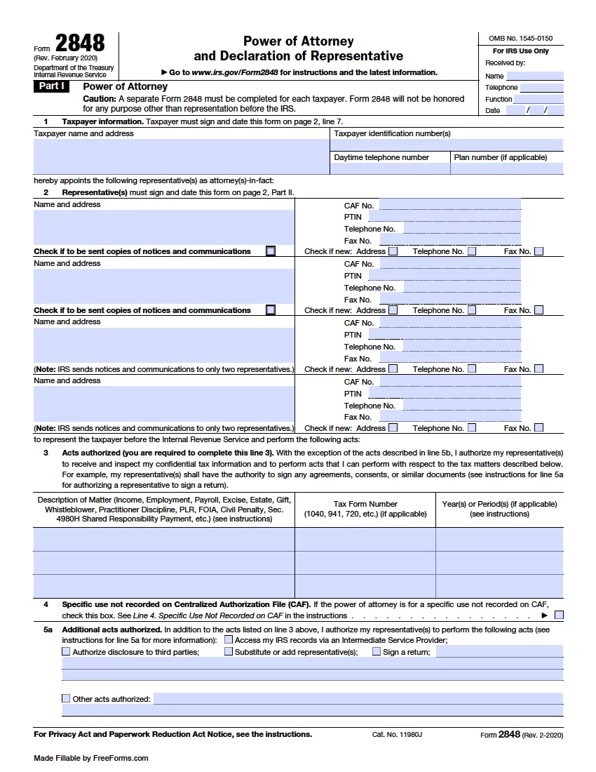 Irs Printable Tax Forms