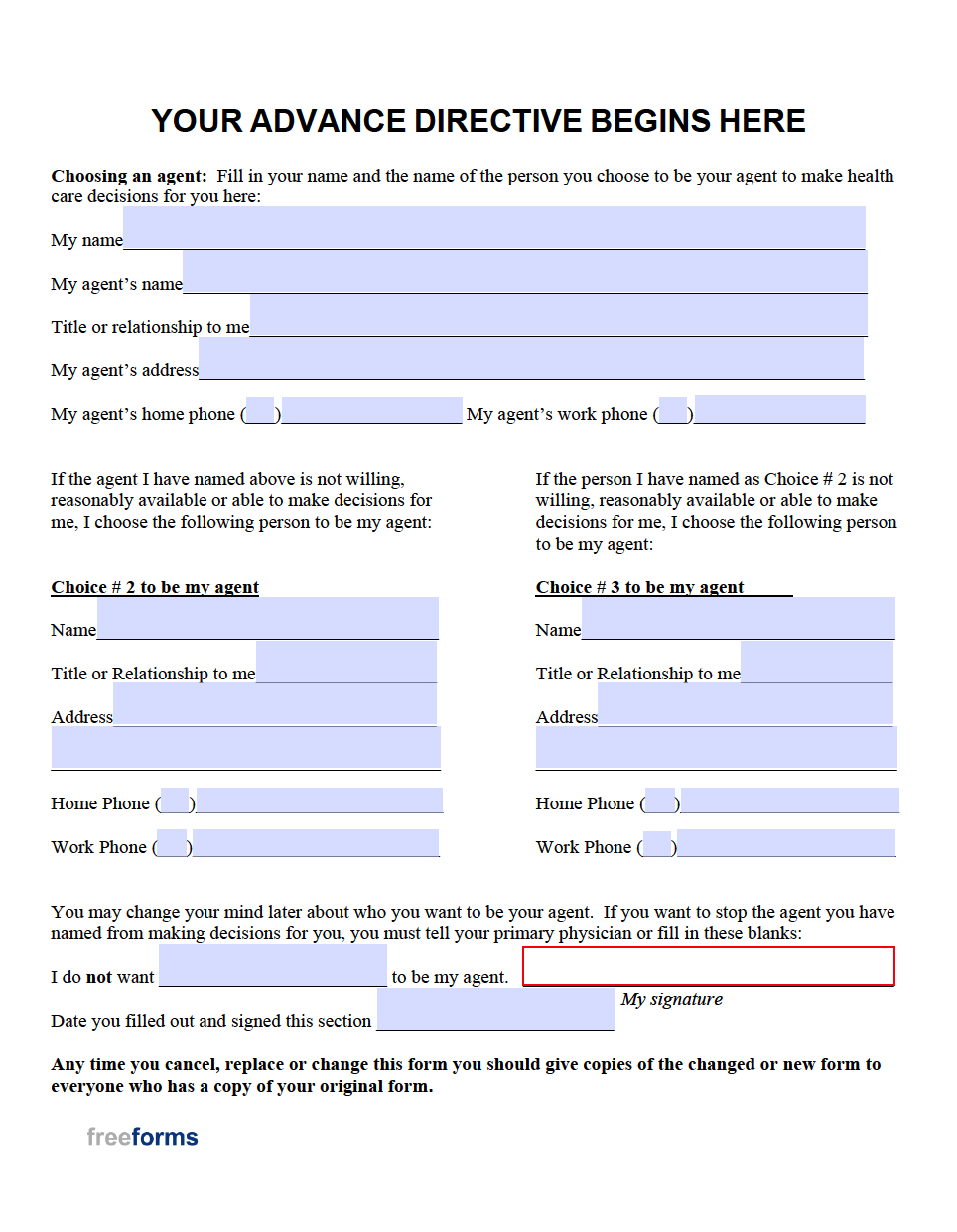 Free Printable Will Forms Maine Free Printable Will Forms Maine