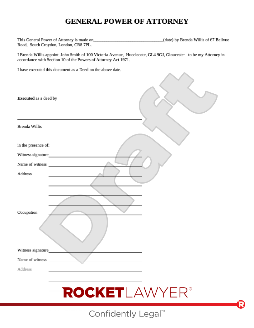 Free Power Of Attorney Template FAQs Rocket Lawyer UK Free Power Of Attorney Template FAQs Rocket Lawyer UK