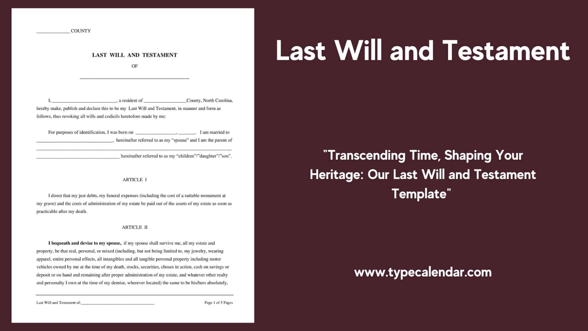 Free Printable Will And Trust Forms Free Printable Will And Trust Forms