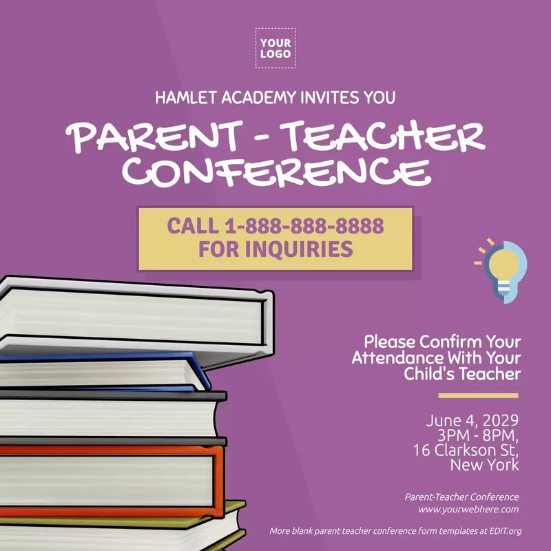 Free Printable Parent teacher Conference Forms
