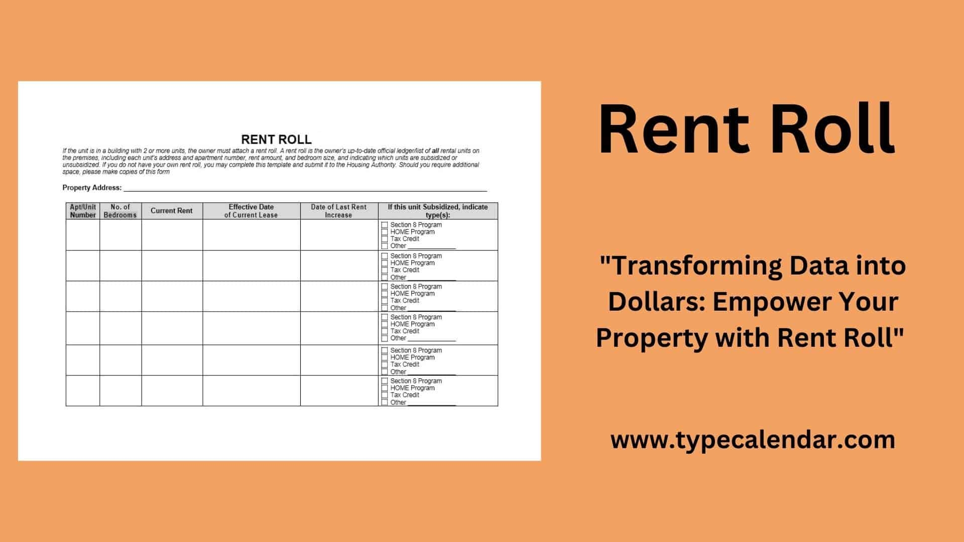 Free Printable Rent Roll Templates PDF Word Excel Google Sheets Free Printable Rent Roll Templates PDF Word Excel Google Sheets