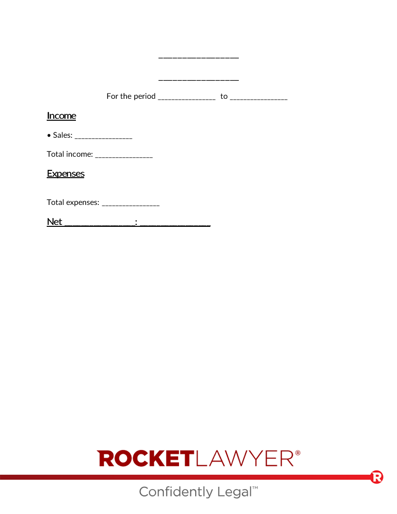 Free Profit And Loss Statement Free To Print Save Download Free Profit And Loss Statement Free To Print Save Download
