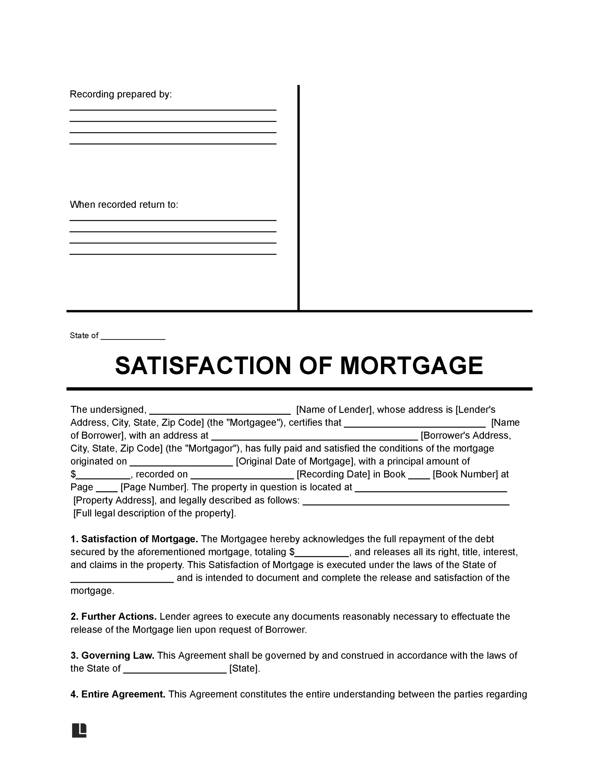 Free Printable Foreclosure Forms