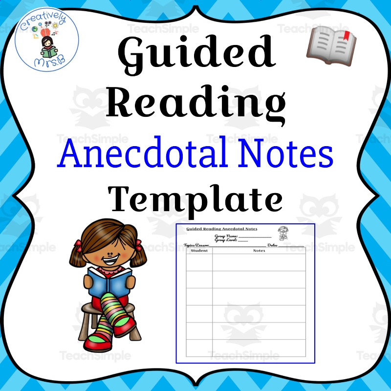 Free Printable Anecdotal Record Form