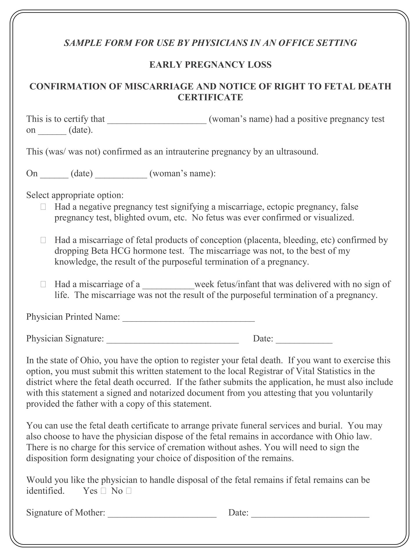Free Printable Hospital Discharge Forms