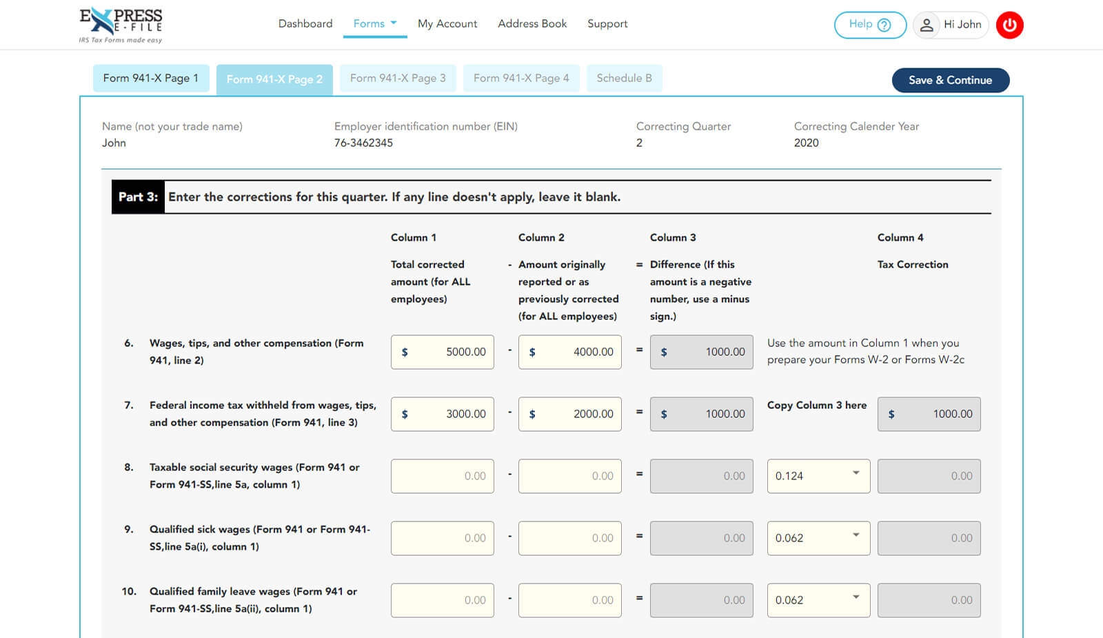 How To Complete Download Form 941 X Amended Form 941 How To Complete Download Form 941 X Amended Form 941