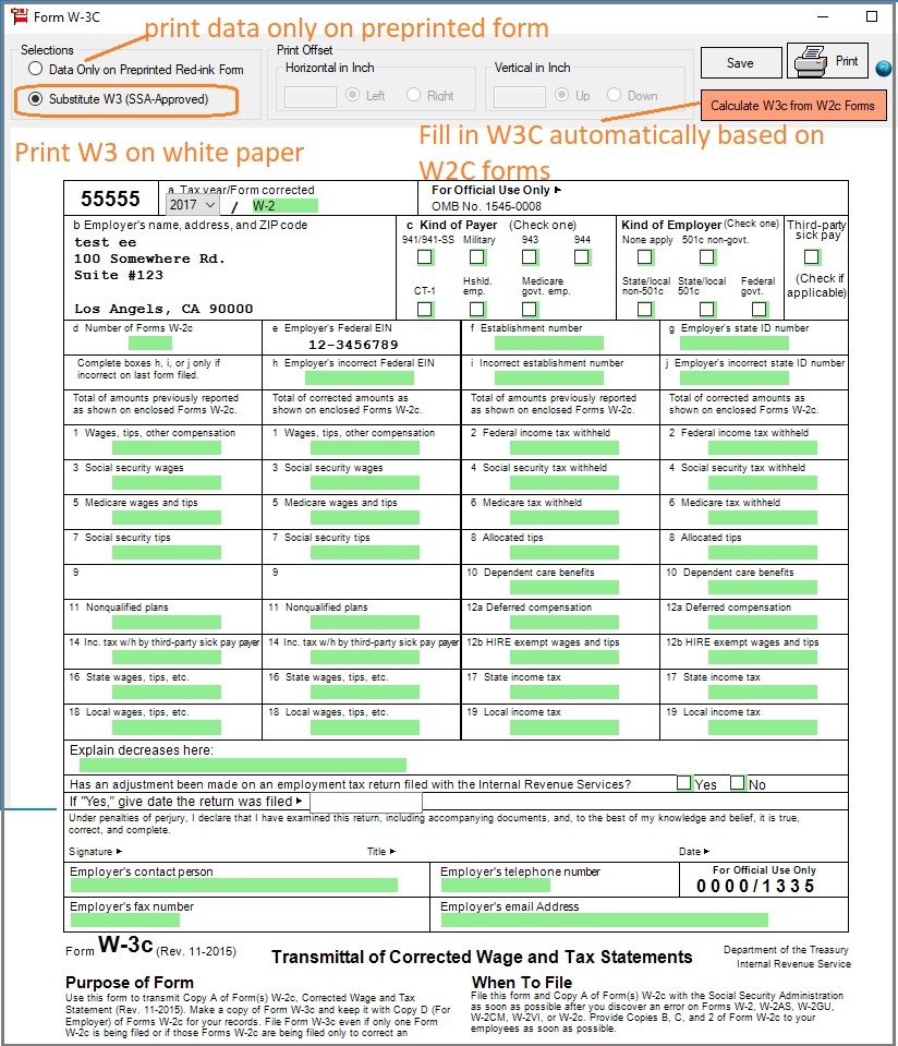 How To Fill Out And File W3C Form