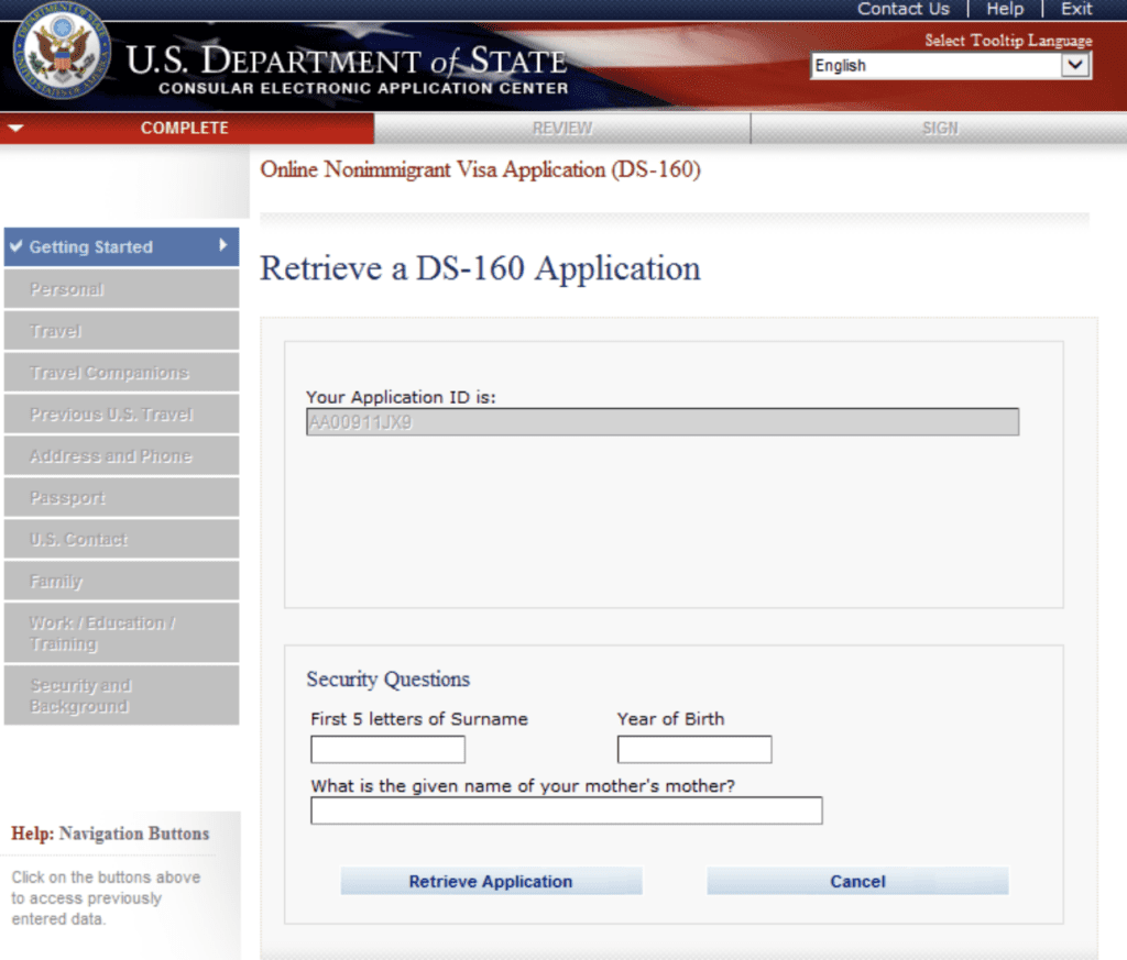 How To Fill Out Form DS 160 Step by Step Instructions FAQs