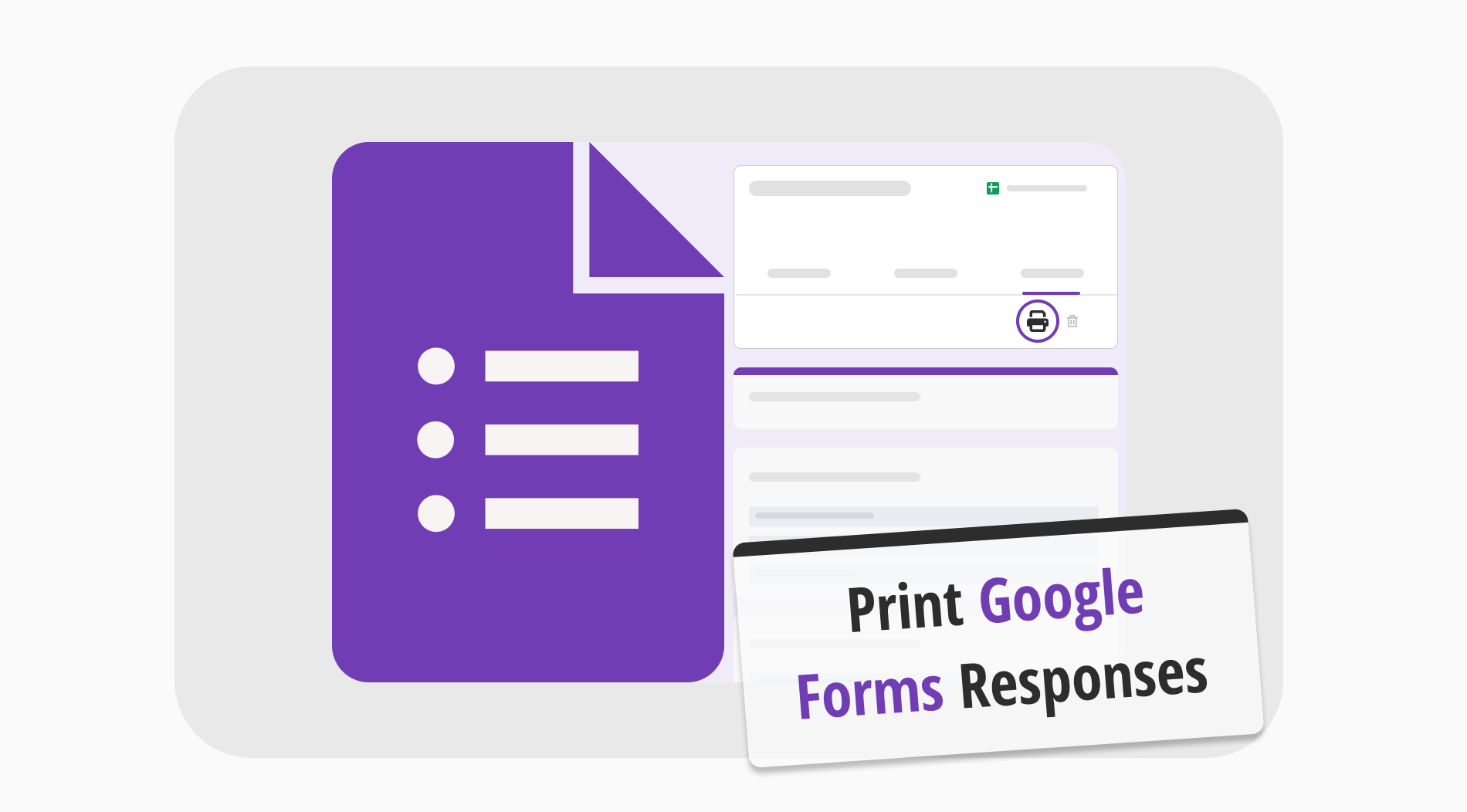 Google Forms Printable