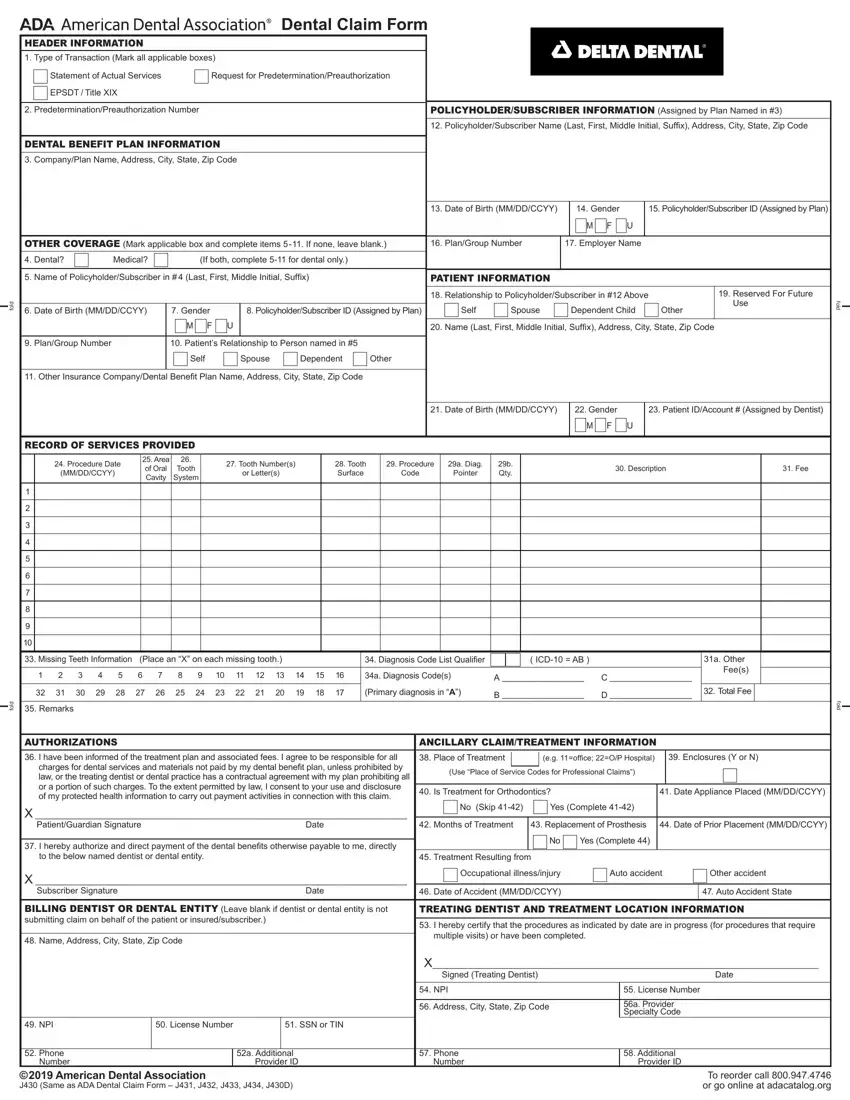 Humana Dental Form Fill Out Printable PDF Forms Online