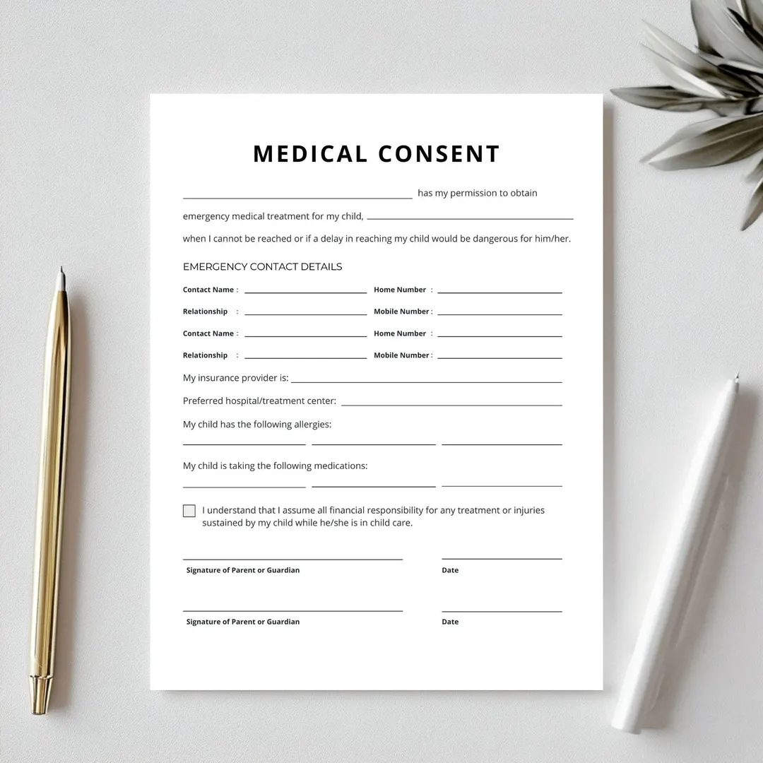 In Case Of Emergency Medical History Form Child Medical Consent New Patient Form Babysitter Information Childcare Planner Etsy In Case Of Emergency Medical History Form Child Medical Consent New Patient Form Babysitter Information Childcare Planner Etsy