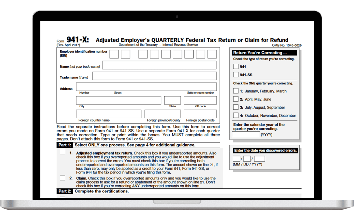 IRS Fillable Forms 2290 941 941 X W 2 1099 Download Print Instantly