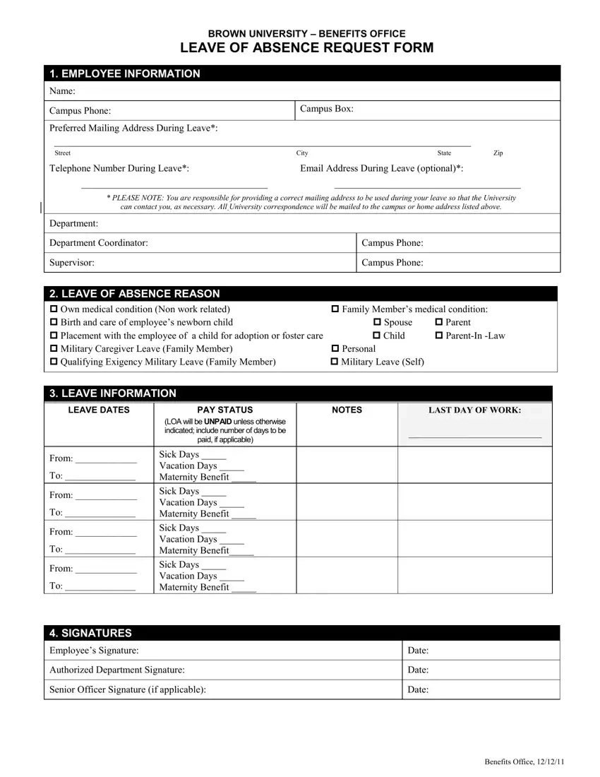 Printable Medical Office Forms