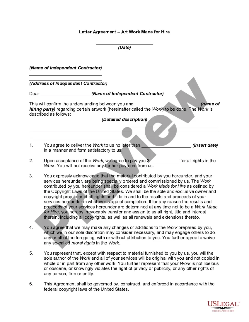 Letter Self Employed Form 1099 US Legal Forms