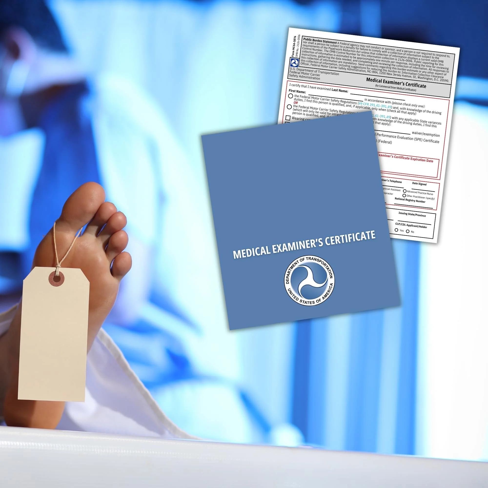 Medical Examiners MCSA 5876 Mousturized Self Laminating