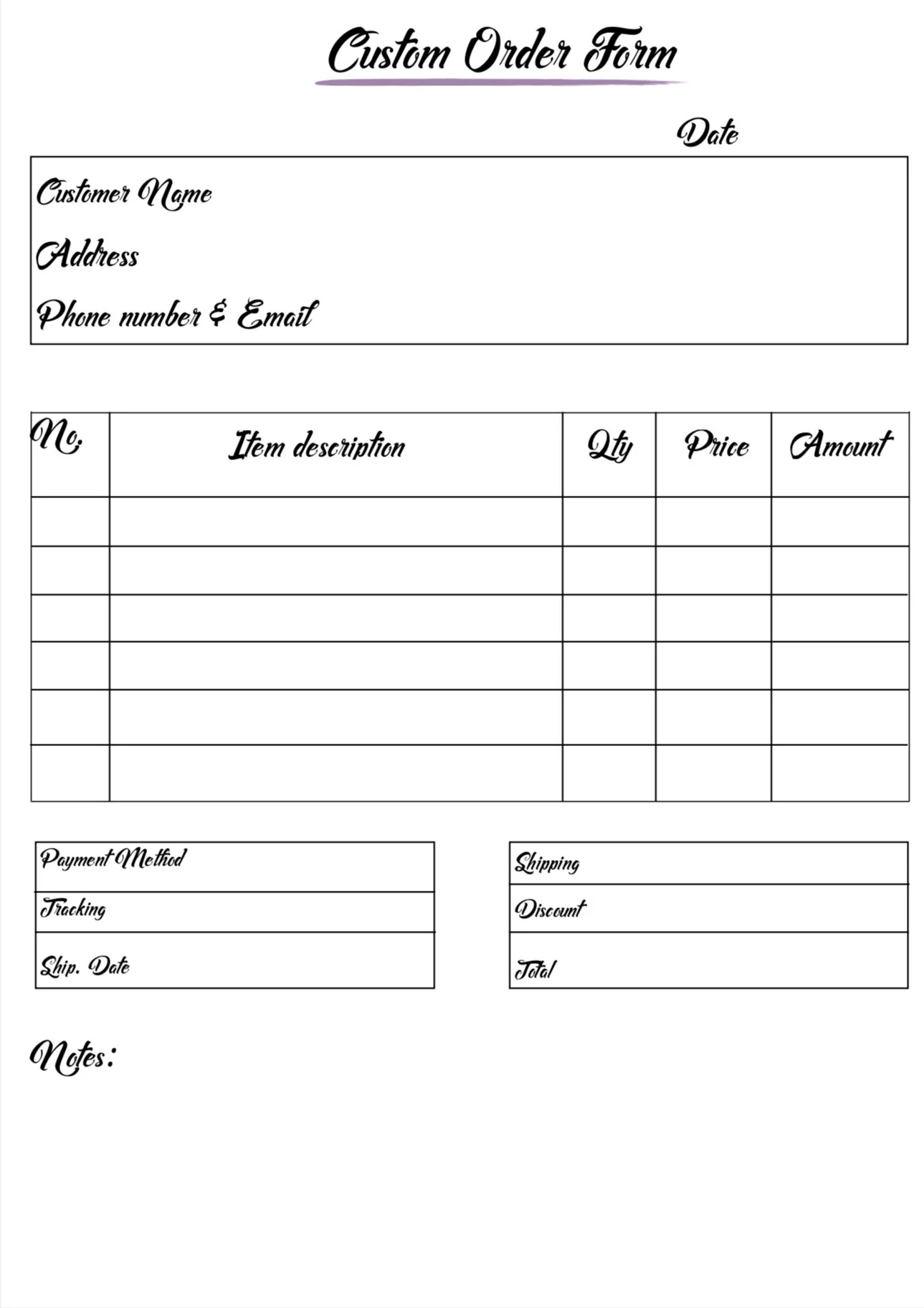 Order Form Printable Custom Order Instant Download Small Business Templates Goodnotes Template Digital Order Form Special Order Sheet Etsy UK Order Form Printable Custom Order Instant Download Small Business Templates Goodnotes Template Digital Order Form Special Order Sheet Etsy UK