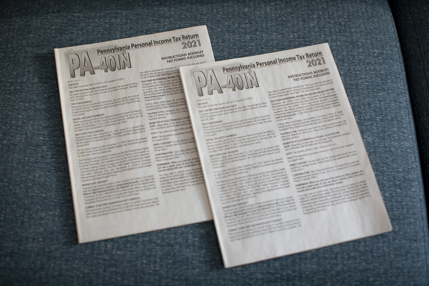 Printable Pa Tax Form Pa 40