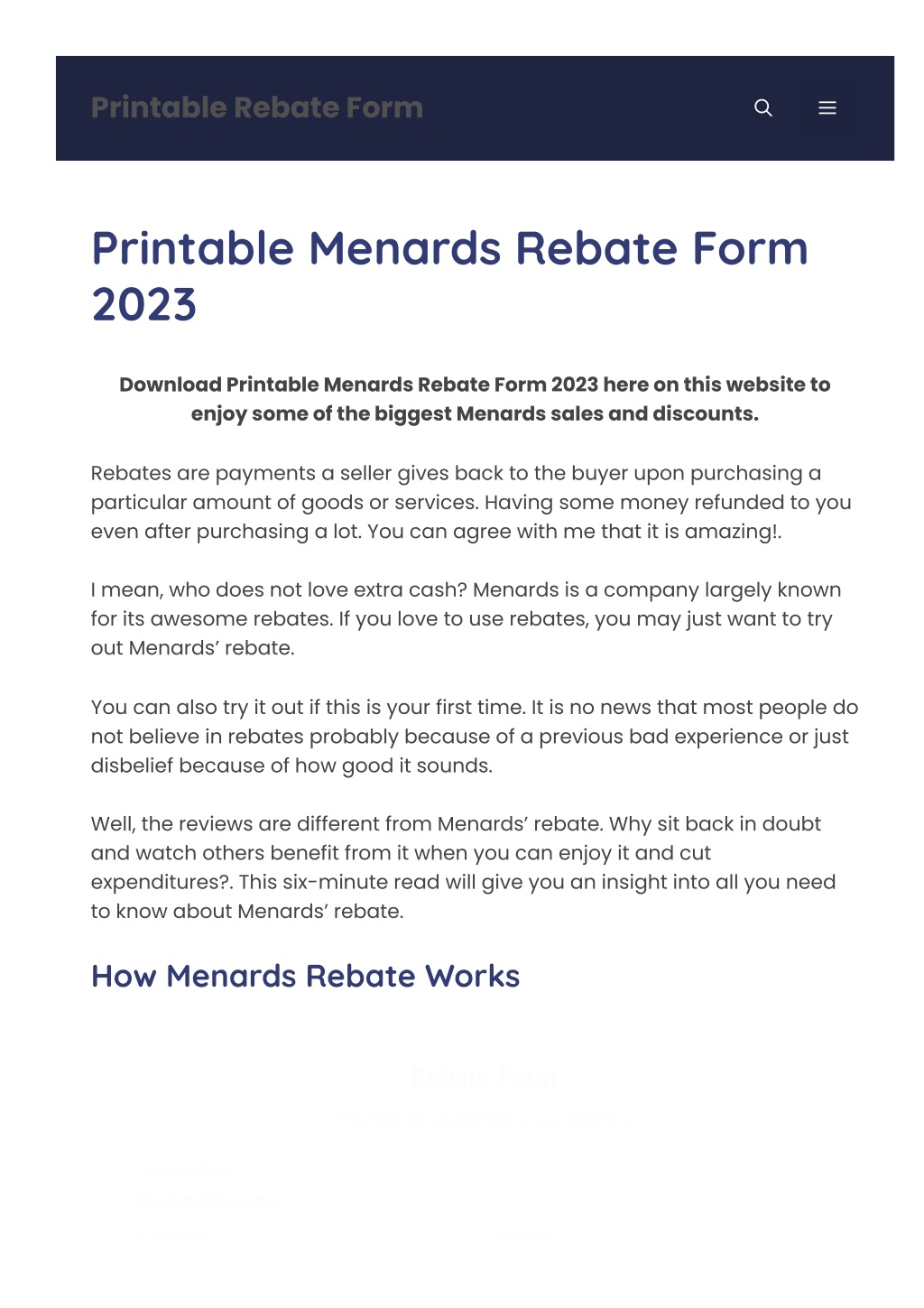 PPT Printablerebateform net PowerPoint Presentation Free Download ID 12037495