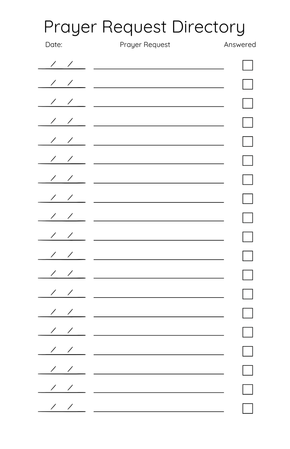 Prayer Request Journal Writers Block Stati
