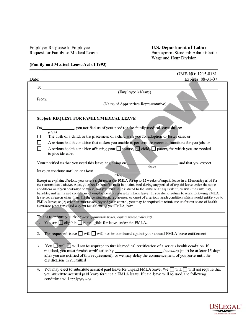 Printable Fmla Forms For Employee US Legal Forms