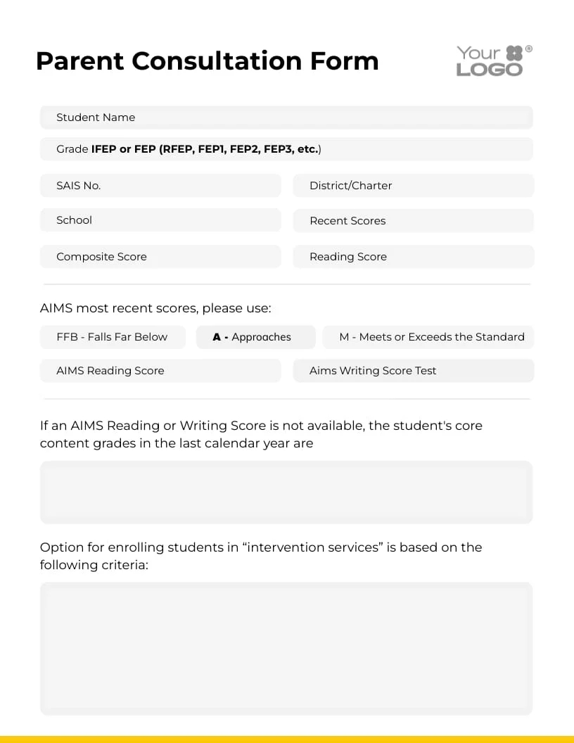 Printable Form Creator