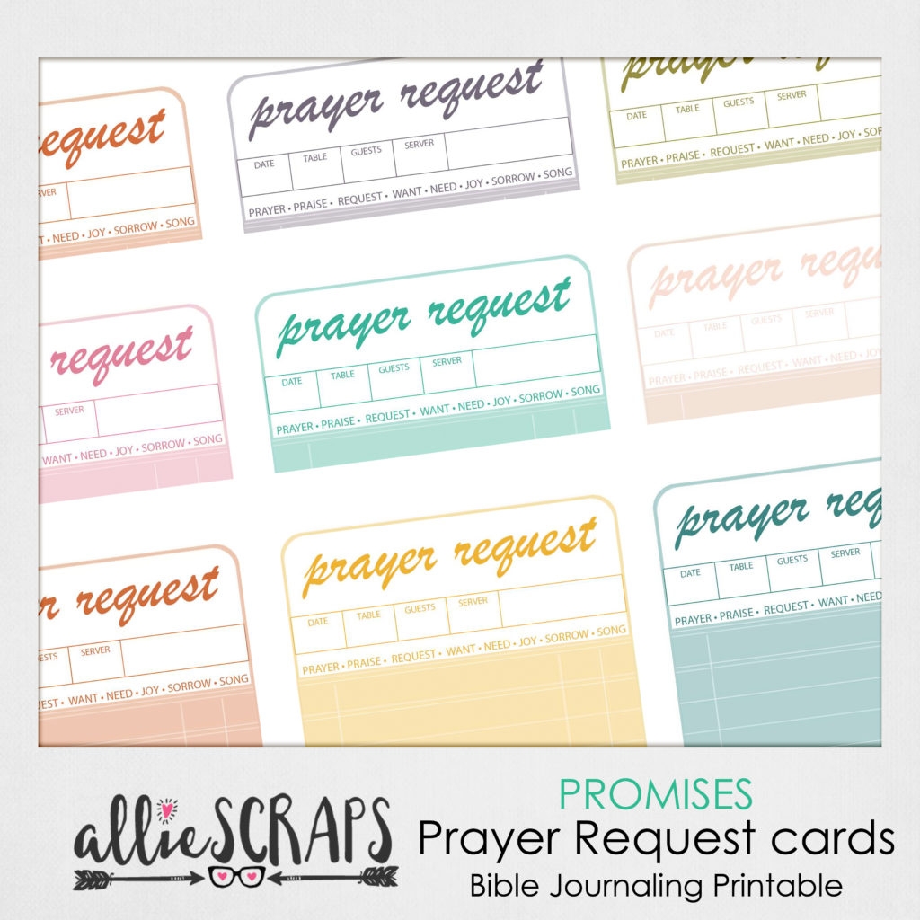 Free Printable Prayer Request Forms