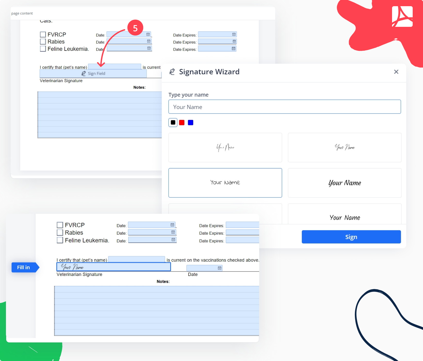 Proof Of Vaccination Form PDF Template PDFLiner Proof Of Vaccination Form PDF Template PDFLiner