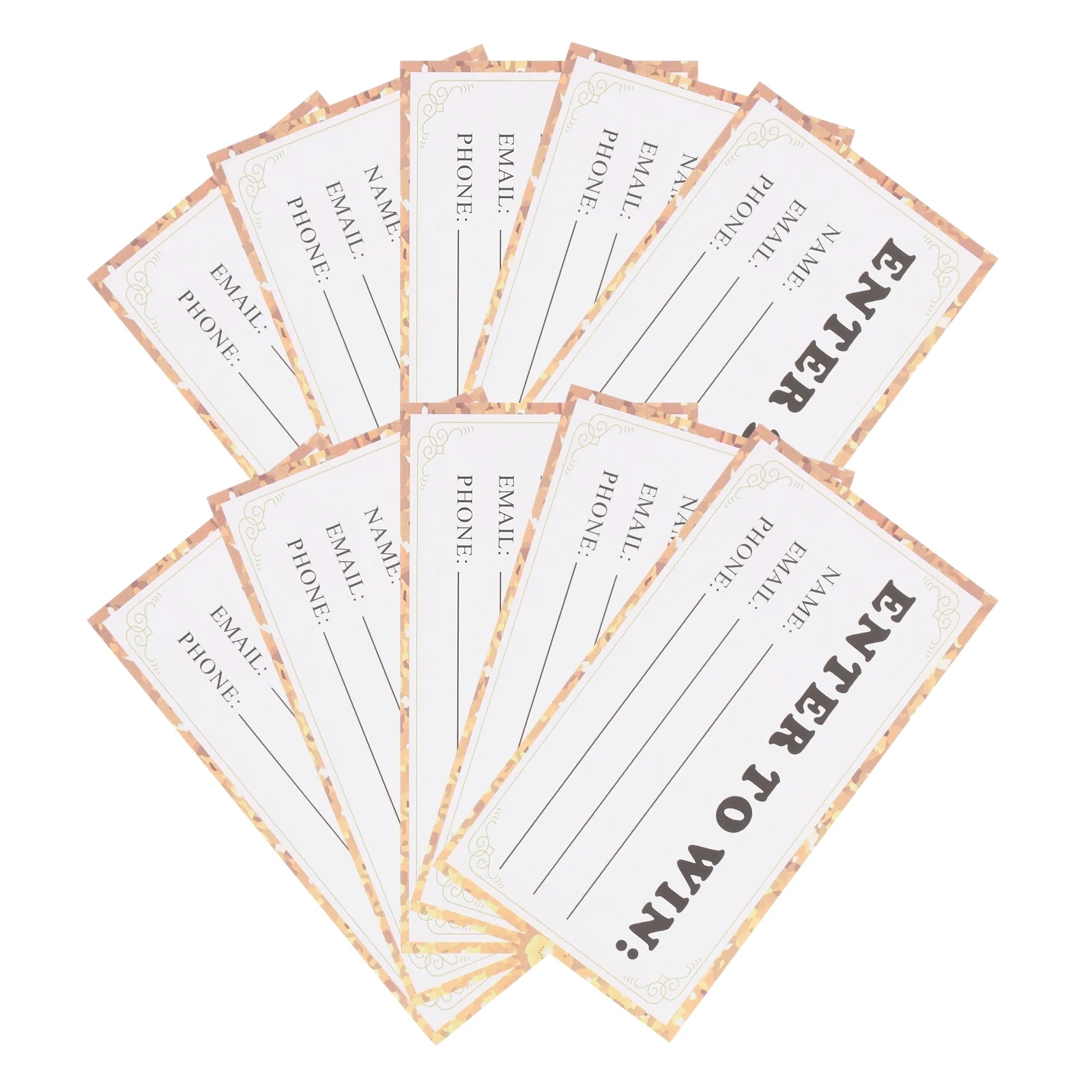 Entry Prize Forms Printable
