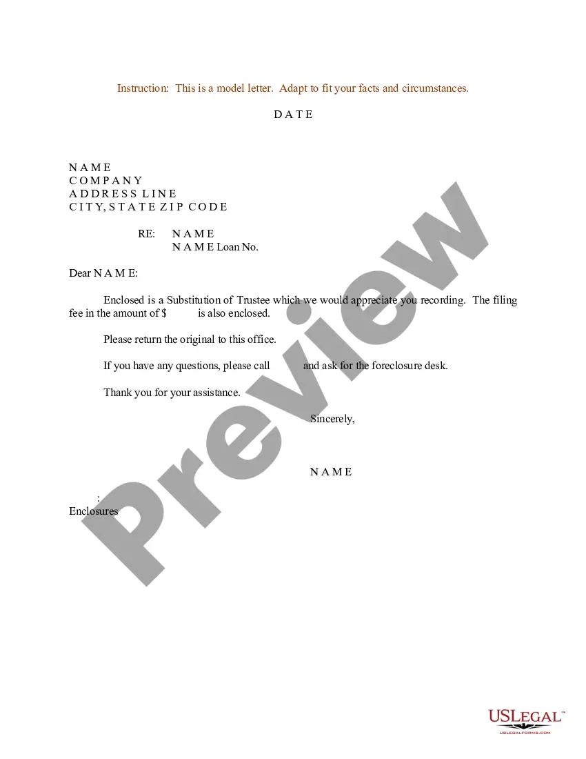 Sample Letters A Package Of Sample Letters And Forms For 