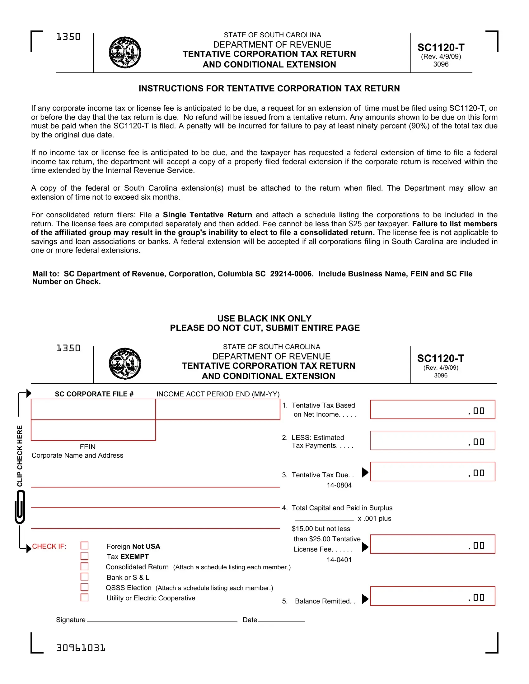 Sc 1120 T Form Fill Out Printable PDF Forms Online