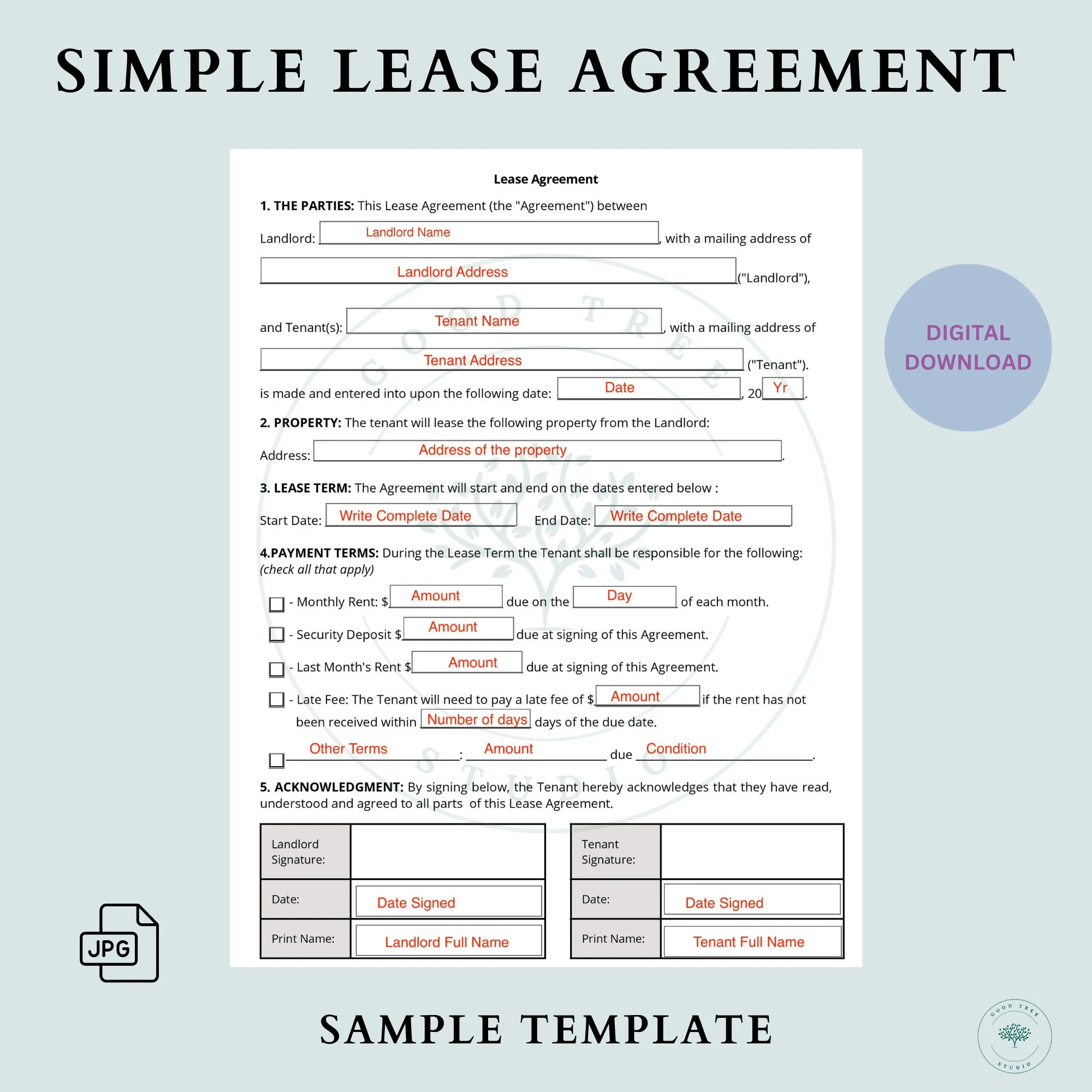 Simple Lease Agreement Editable Short Term Rental Agreement Template Vacation Rental Agreement short Term Lease Agreement Etsy Simple Lease Agreement Editable Short Term Rental Agreement Template Vacation Rental Agreement short Term Lease Agreement Etsy