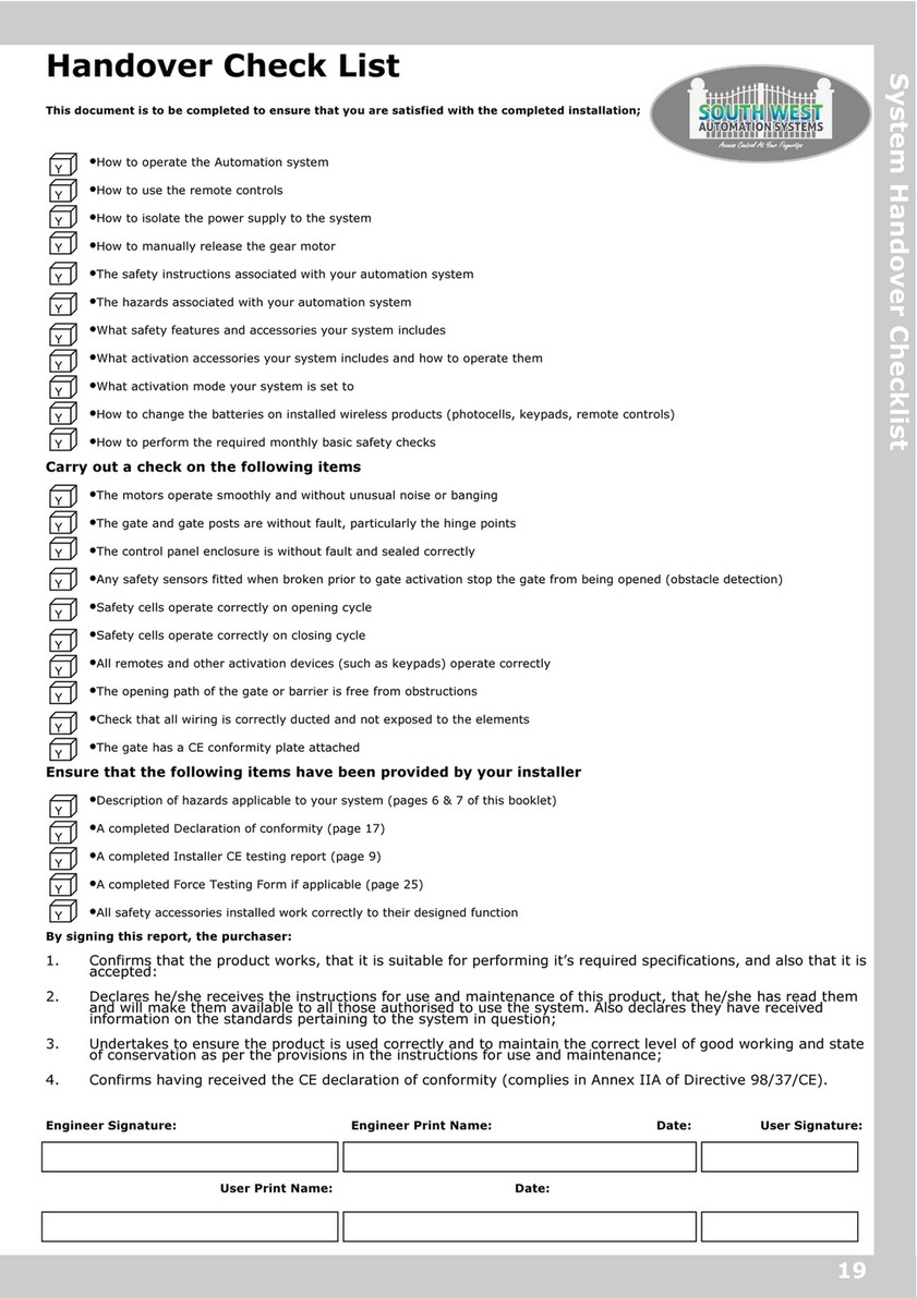 Oswestry Form Printable