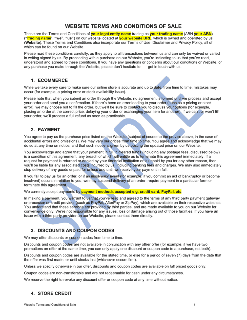 Abn Form Printable