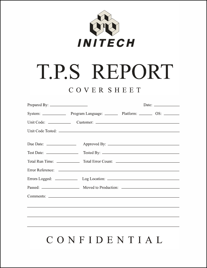 TPS Report Wikipedia TPS Report Wikipedia