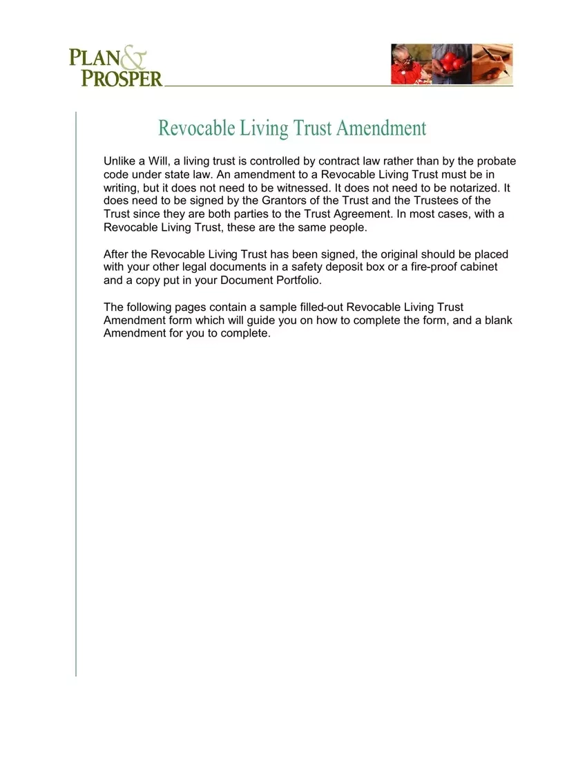 Free Printable Revocable Trust Forms