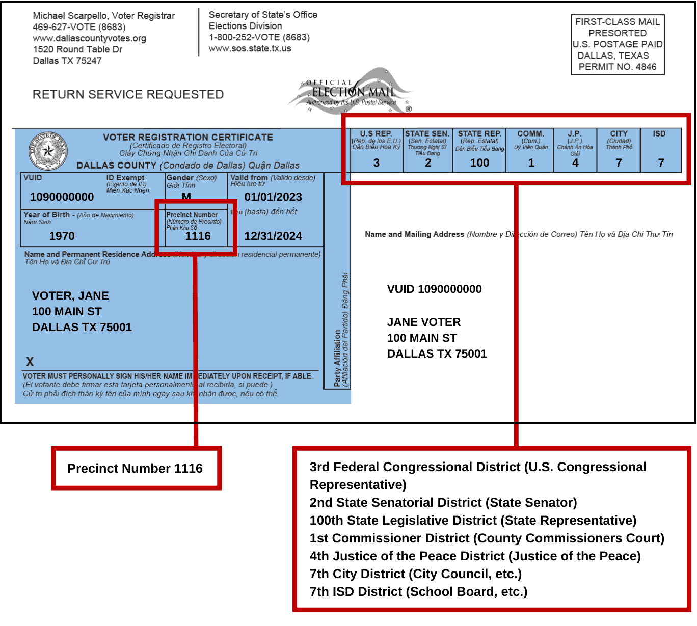Understanding Your Texas Voter Registration Certificate Disability Rights Texas Understanding Your Texas Voter Registration Certificate Disability Rights Texas