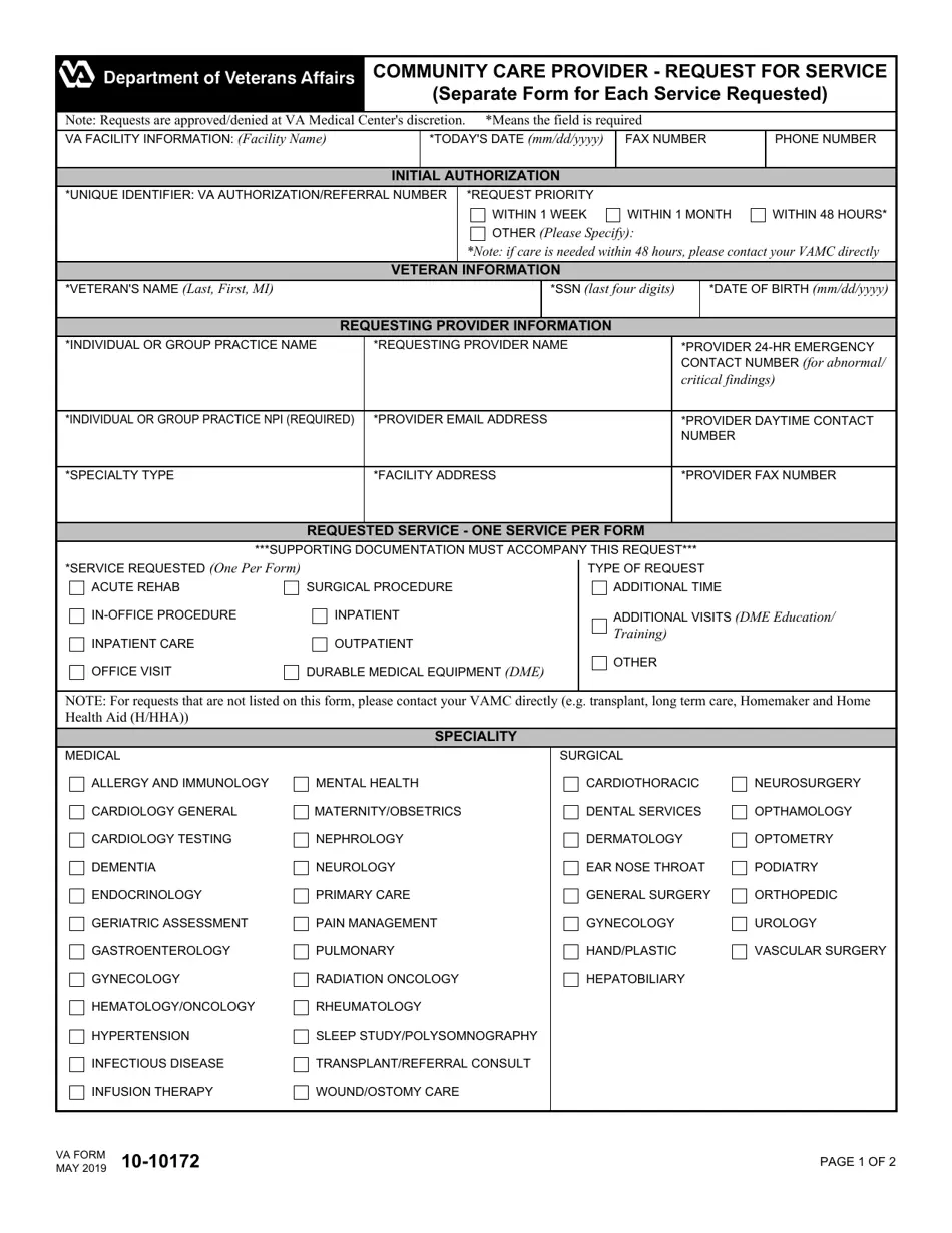 VA Form 10 10172 Fill Out Sign Online And Download Fillable PDF Templateroller VA Form 10 10172 Fill Out Sign Online And Download Fillable PDF Templateroller