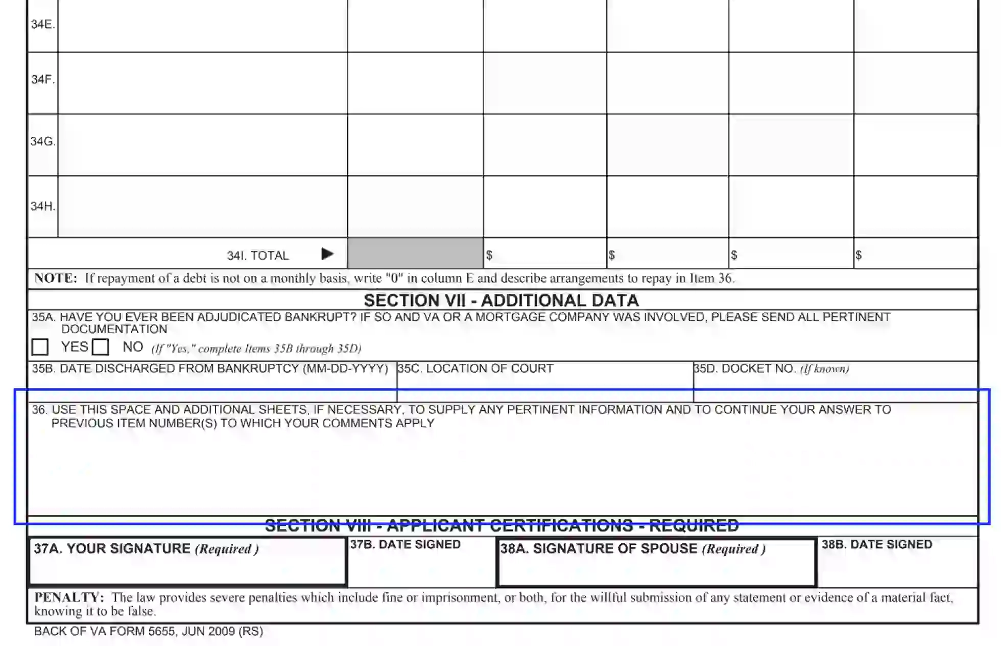 VA Form 5655 Fill Out Printable PDF Forms Online
