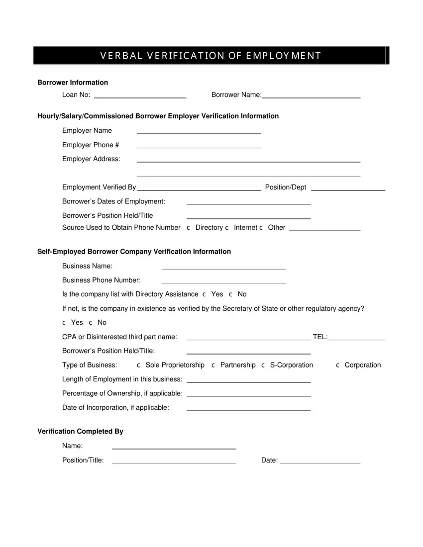 Verbal Verification Form Fill Out Printable PDF Forms Online Verbal Verification Form Fill Out Printable PDF Forms Online