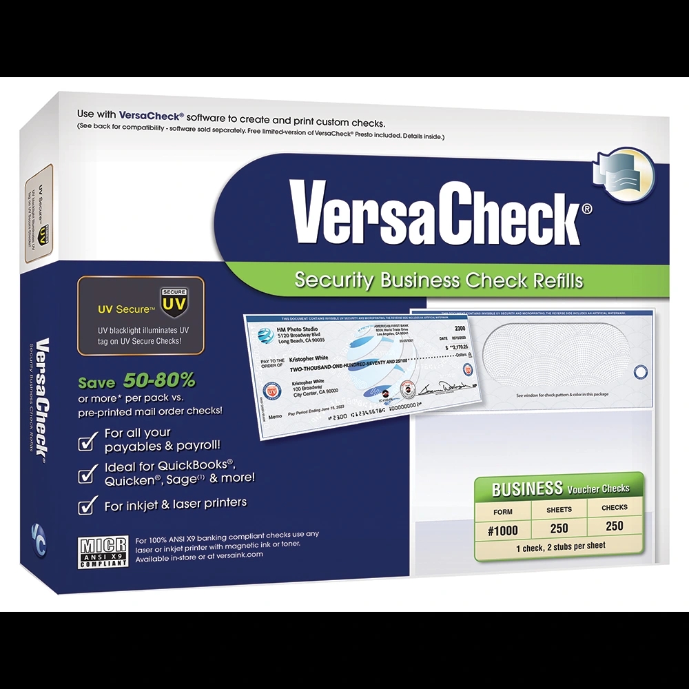 Form 1000 Printable Checks