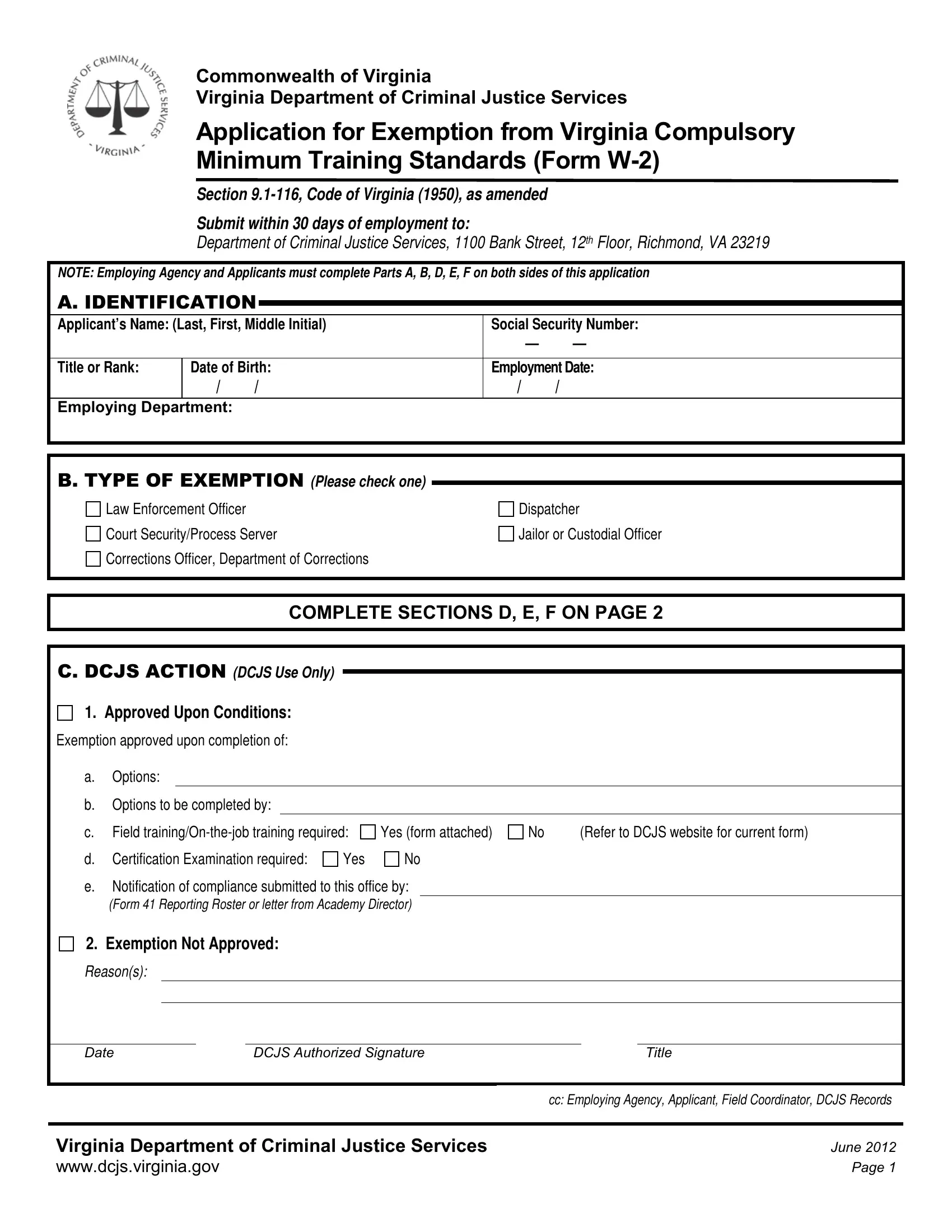 Virginia Form W 2 Fill Out Printable PDF Forms Online