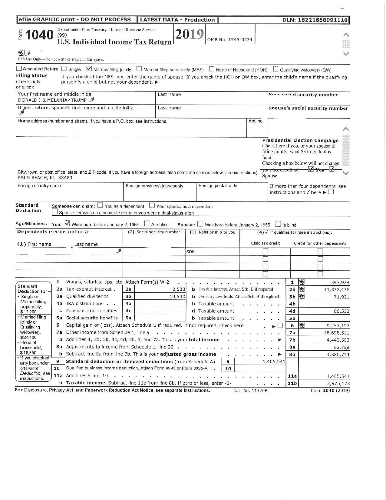 Tax Form 1040 Printable