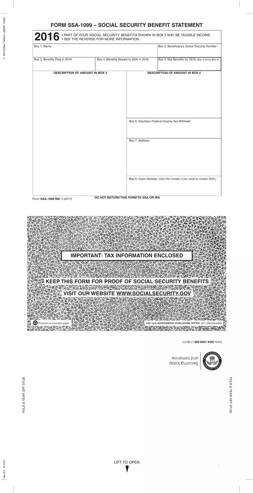 Printable 2016 1099 Form