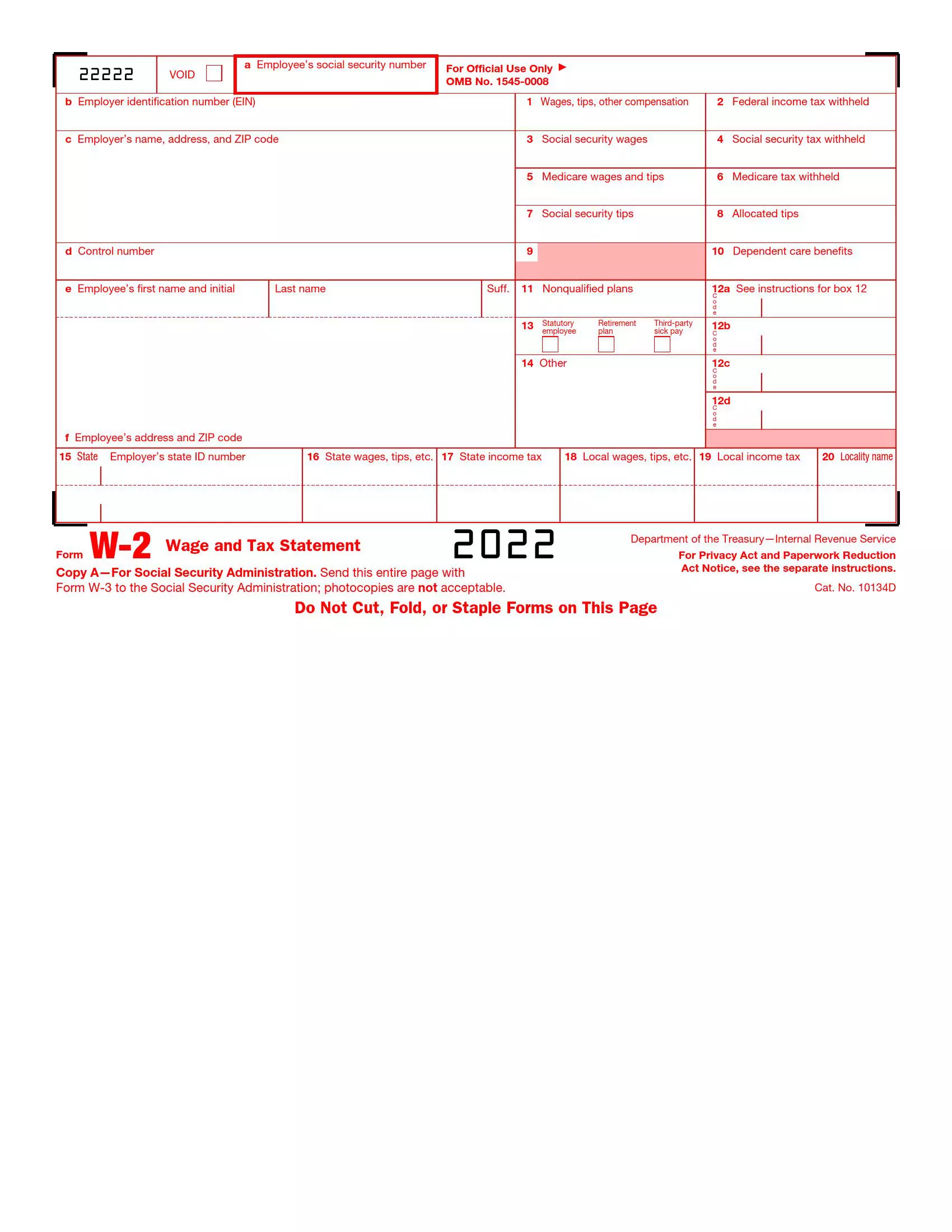 Irs Federal Tax Forms Printable